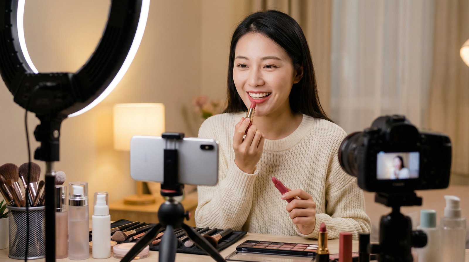 17c一起草教程视频-美妆化妆教学